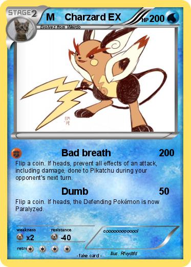 Pokemon M    Charzard EX