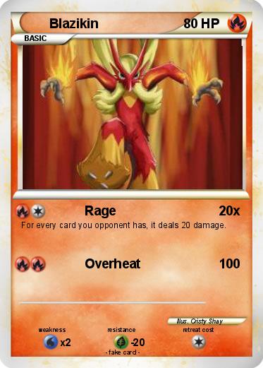 Pokemon Blazikin