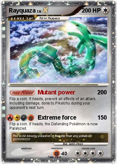 Pokemon Rayquaza
