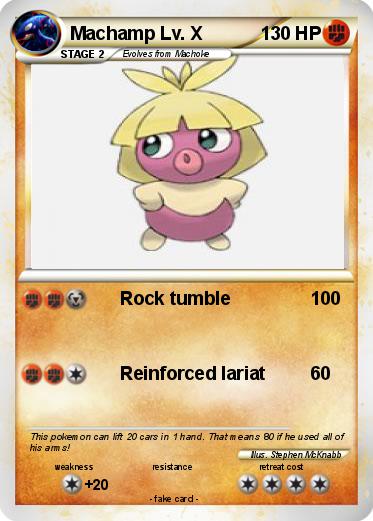 Pokemon Machamp Lv. X