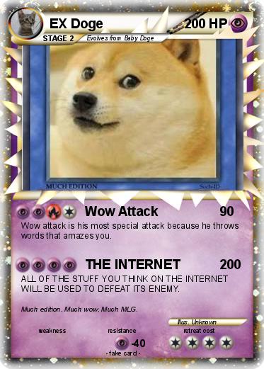 Pokemon EX Doge