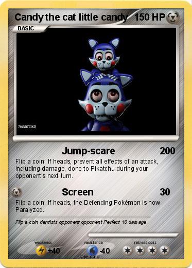 Pokemon Candy the cat little candy