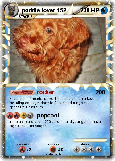 Pokemon poddle lover 152
