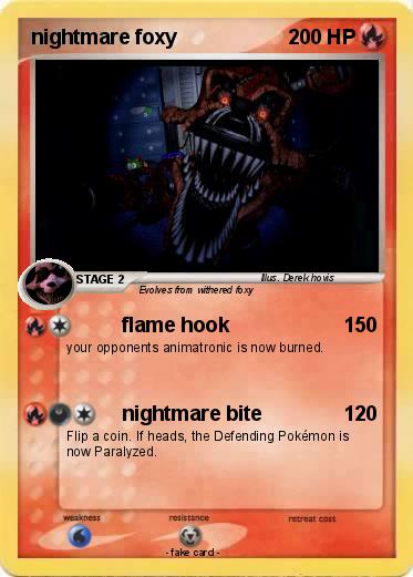 Pokemon nightmare foxy