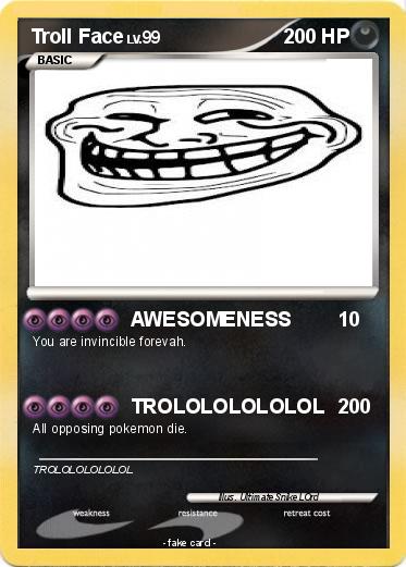 Pokemon Troll Face