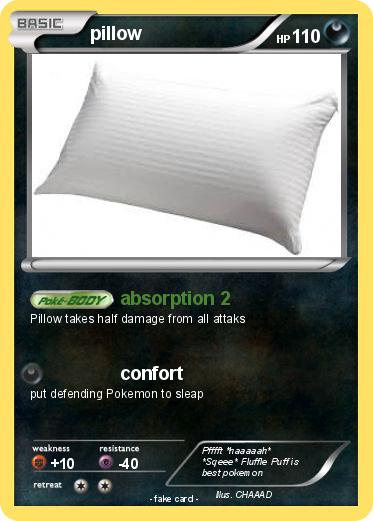 Pokemon pillow