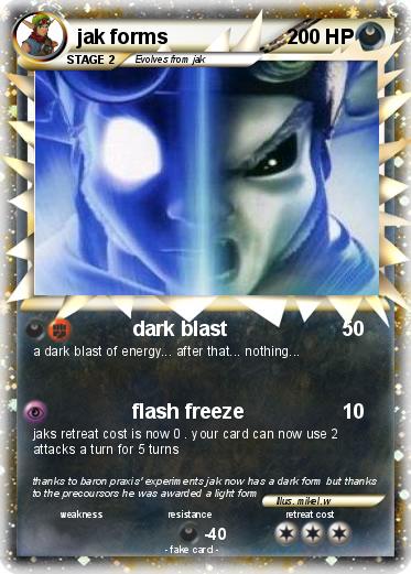 Pokemon jak forms