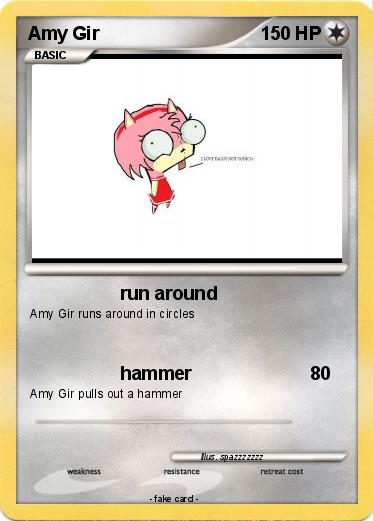 Pokemon Amy Gir