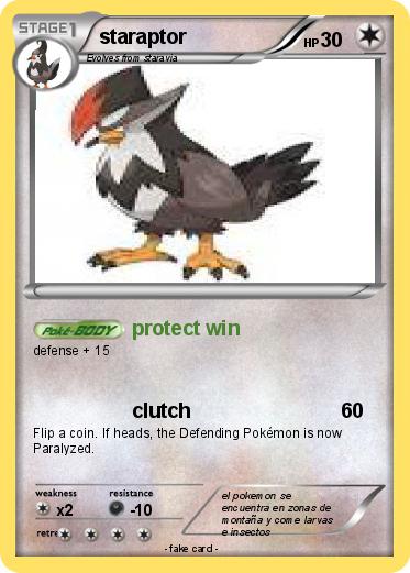 Pokemon staraptor