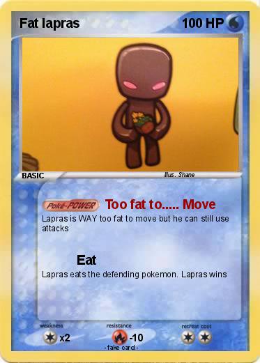 Pokemon Fat lapras