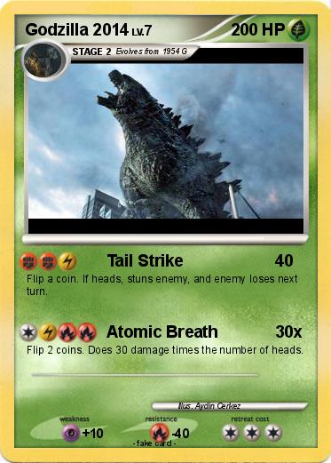 Pokemon Godzilla 2014