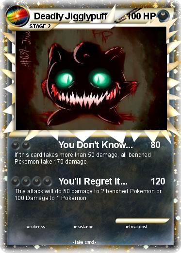 Pokemon Deadly Jigglypuff