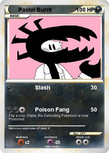 Pokemon Pastel Burnt