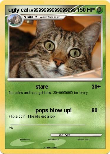 Pokemon ugly cat