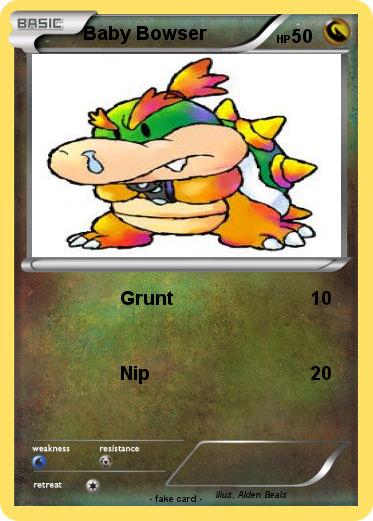 Pokemon Baby Bowser