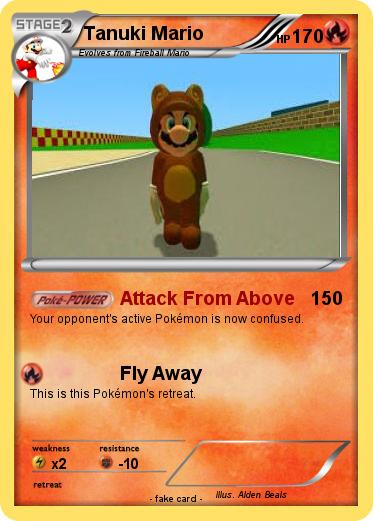 Pokemon Tanuki Mario