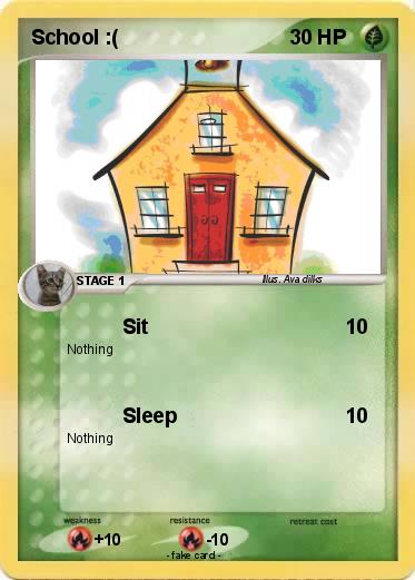 Pokemon School :(