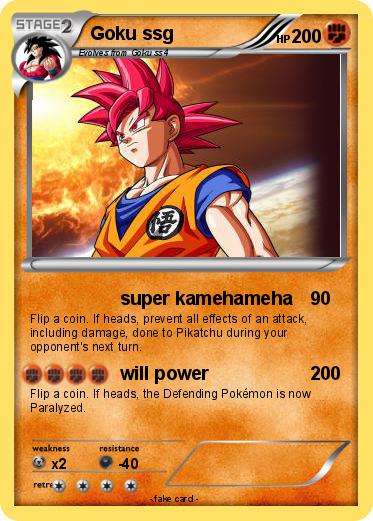 Pokemon Goku ssg