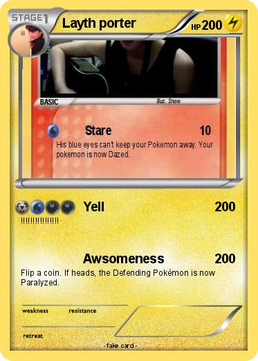 Pokemon Layth porter