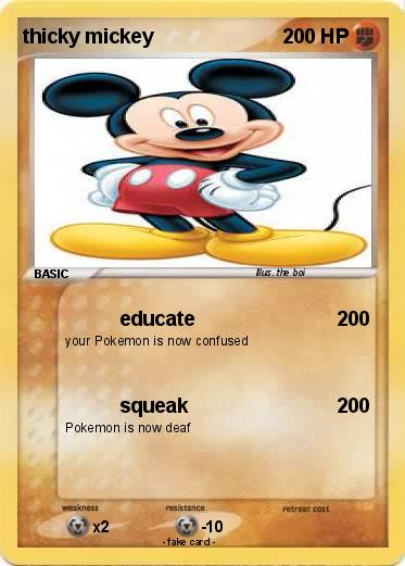 Pokemon thicky mickey