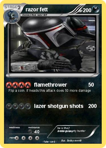 Pokemon razor fett
