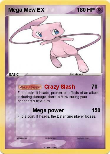Pokemon Mega Mew EX