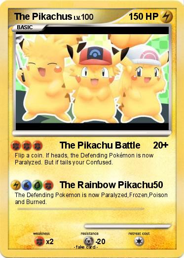 Pokemon The Pikachus