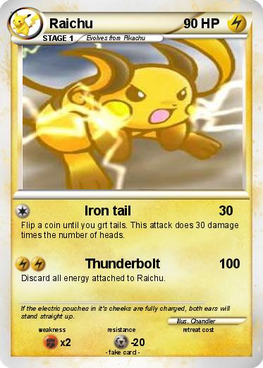 Pokemon Raichu