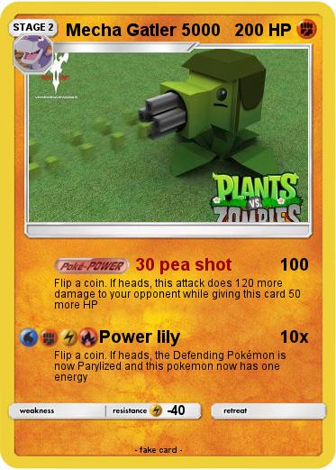 Pokemon Mecha Gatler 5000