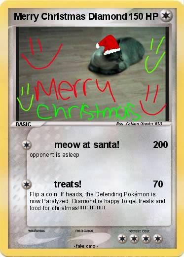 Pokemon Merry Christmas Diamond