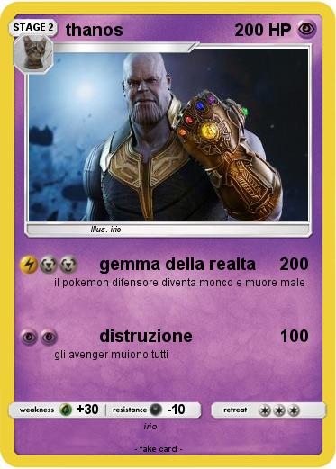 Pokemon thanos