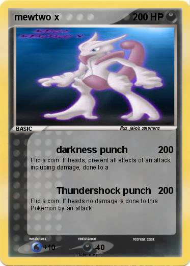 Pokemon mewtwo x