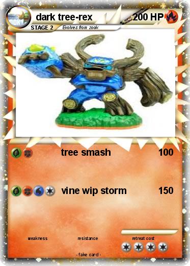 Pokemon dark tree-rex