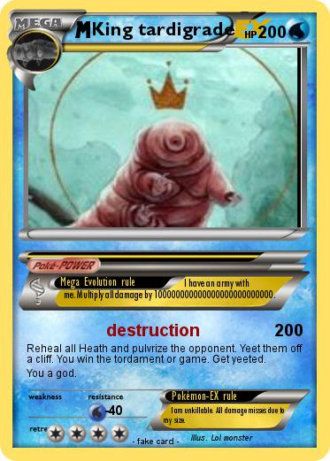 Pokemon King tardigrade