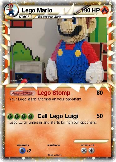 Pokemon Lego Mario