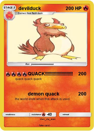 Pokemon devilduck