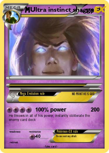 Pokemon Ultra instinct shaggy