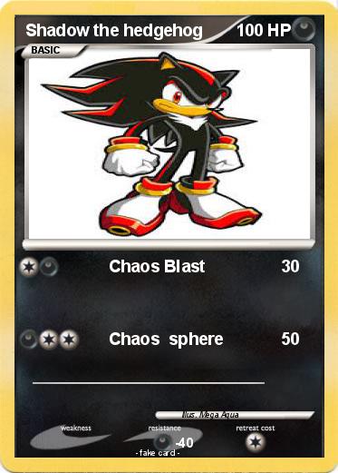 Pokemon Shadow the hedgehog