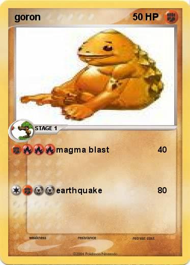 Pokemon goron
