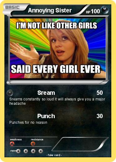 Pokemon Annoying Sister