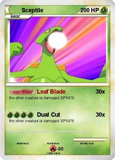Pokemon Sceptile