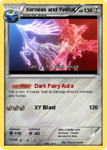 Pokemon Xerneas and Yveltal