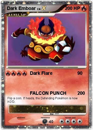 Pokemon Dark Emboar