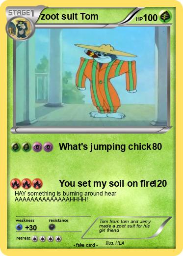 Pokemon zoot suit Tom