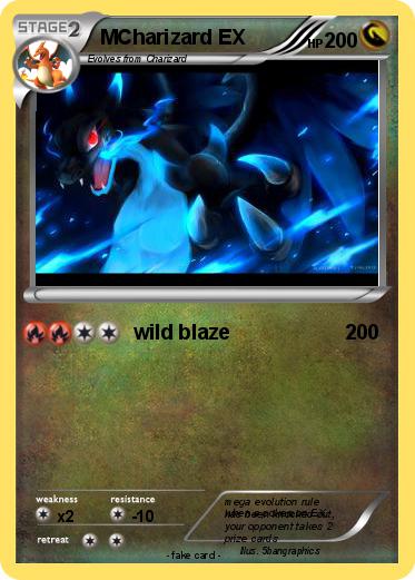 Pokemon MCharizard EX