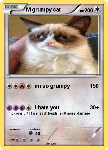 Pokemon M grumpy cat