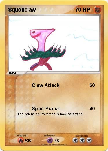 Pokemon Squoilclaw