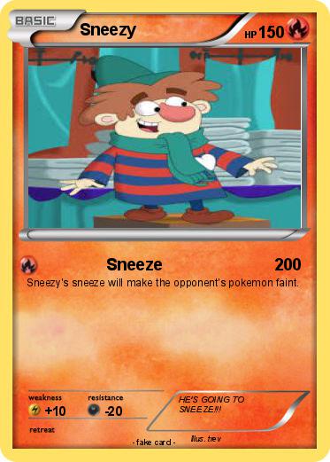 Pokemon Sneezy