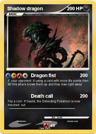 Pokemon Shadow dragon