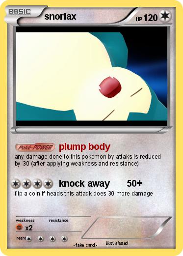 Pokemon snorlax